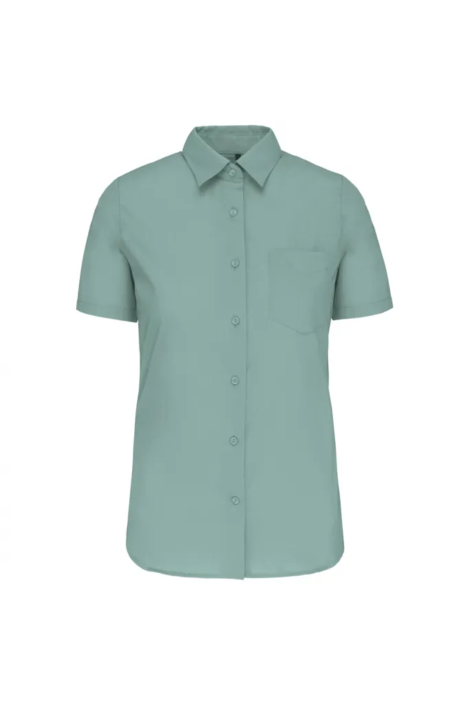 Chemise Femme Manches Courtes Polycoton JUDITH KARIBAN