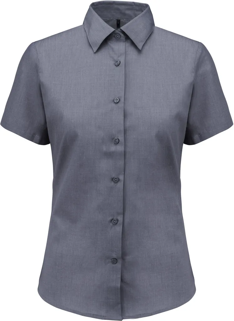 Chemise Femme Manches Courtes Polycoton JUDITH KARIBAN