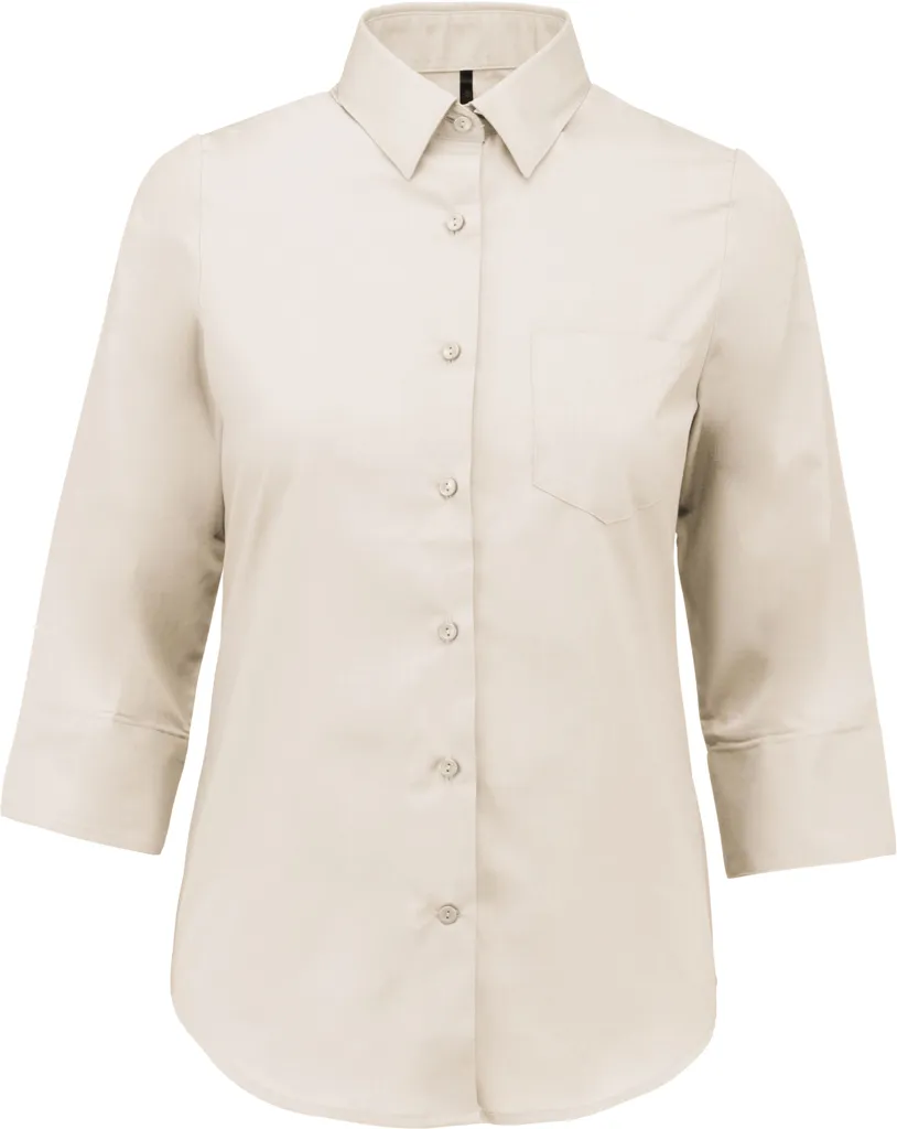 Chemise Manches 3/4 Femme-KARIBAN