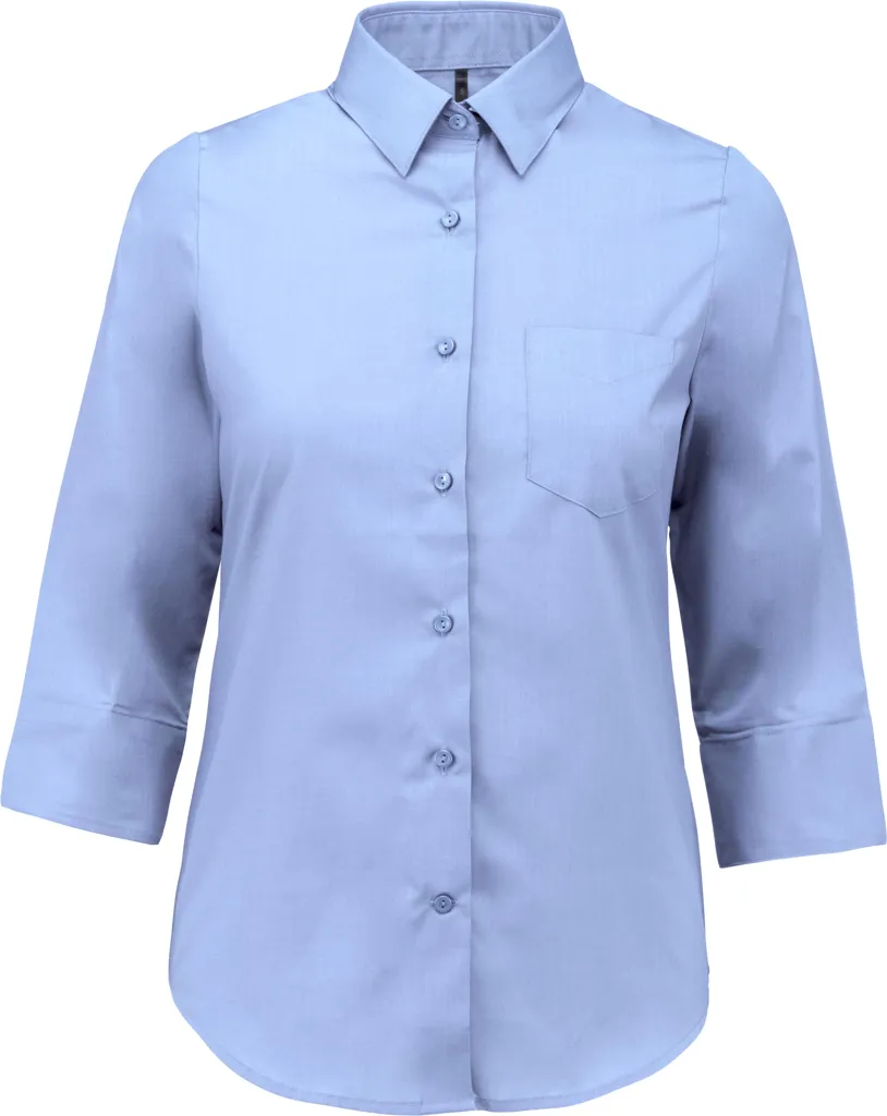 Chemise Manches 3/4 Femme-KARIBAN