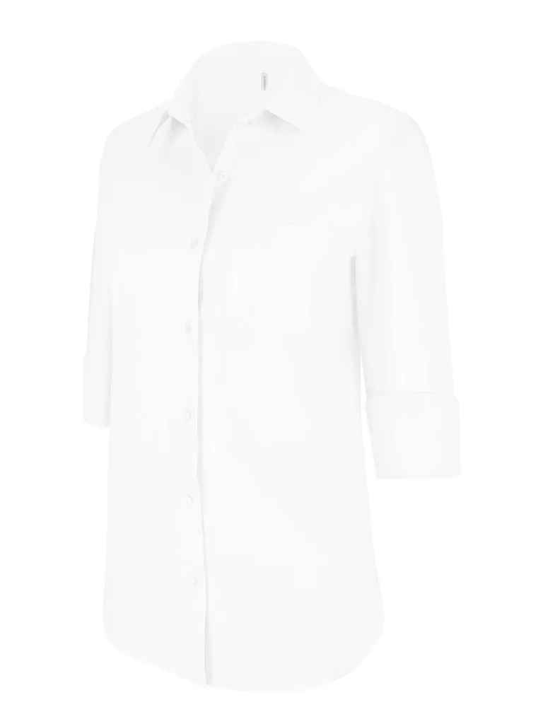 Chemise Manches 3/4 Femme-KARIBAN