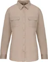 Chemise Safari Manches Longues Femme-KARIBAN