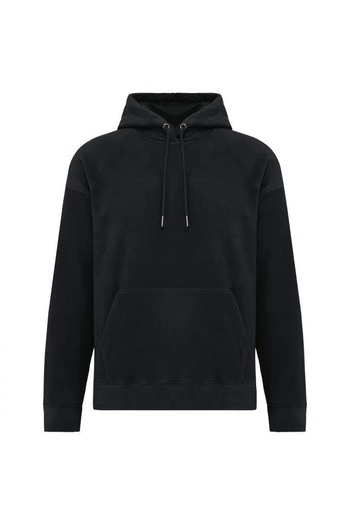 Sweat-shirt à capuche oversize en micropolaire recyclée -KARIBAN