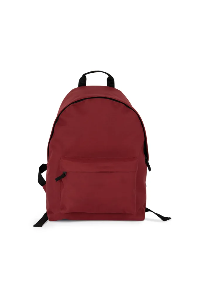 Sac à dos casual recyclé avec poche frontale-KI-MOOD