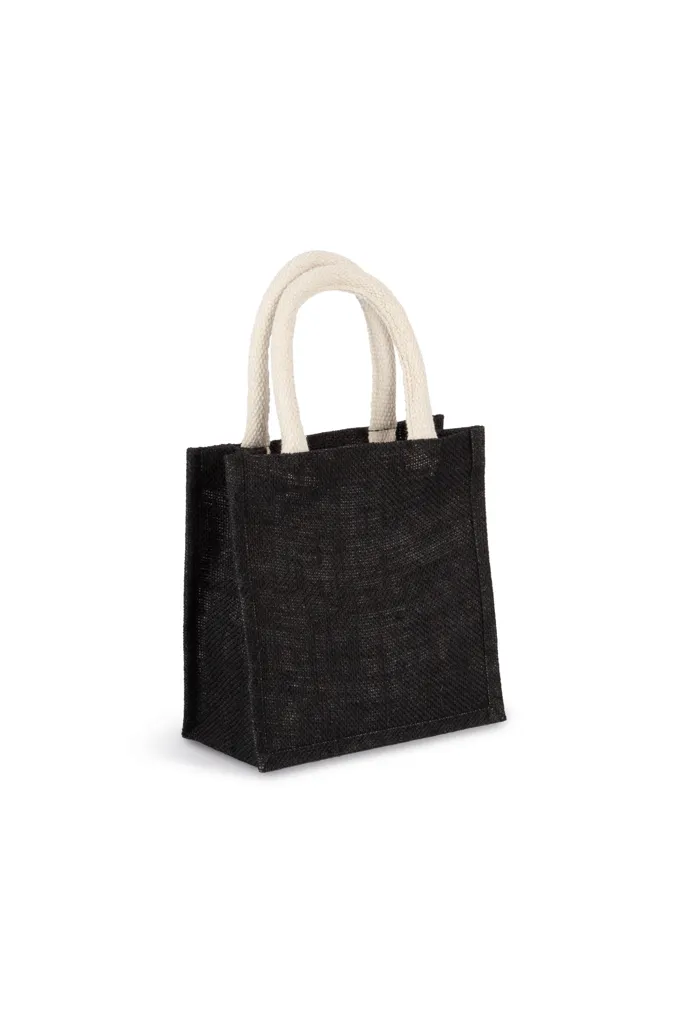 Sac style cabas en toile de jute - petit modèle-KI-MOOD