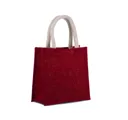 Sac style cabas en toile de jute - petit modèle-KI-MOOD