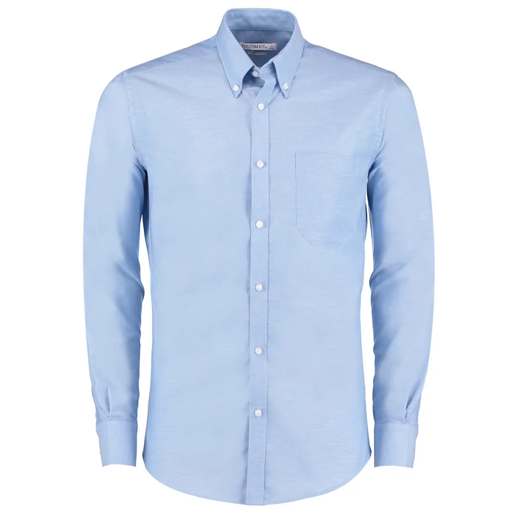 Chemise Manches Longues homme Slim Fit Stretch Oxford - KUSTOM KIT