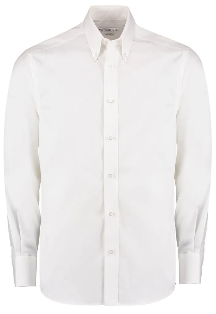 Chemise Manches Longues Tailored Fit Premium Oxford Shirt KUSTOM KIT