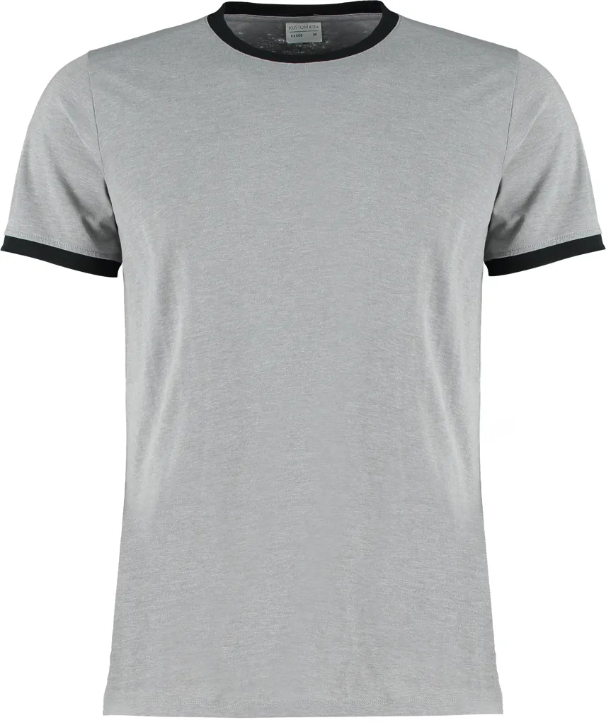 Fashion Fit Ringer T-shirt-KUSTOM KIT