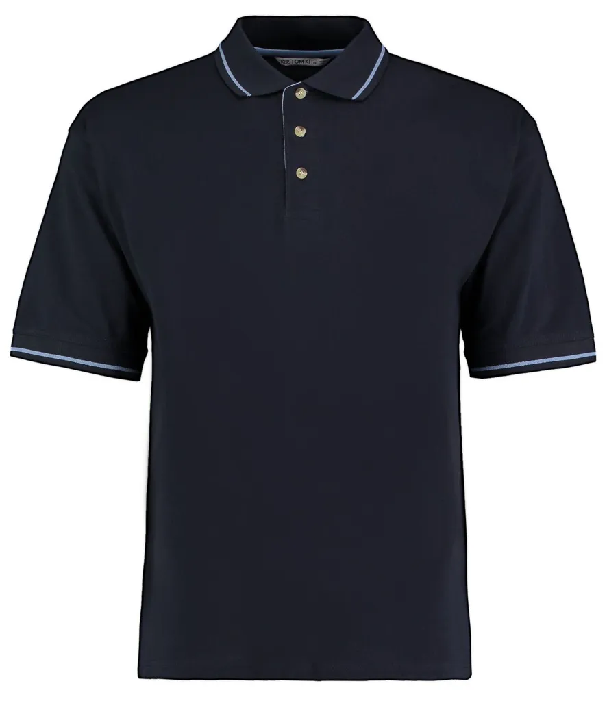Polo piqué Contrast Tipped Piqué 210 KUSTOM KIT