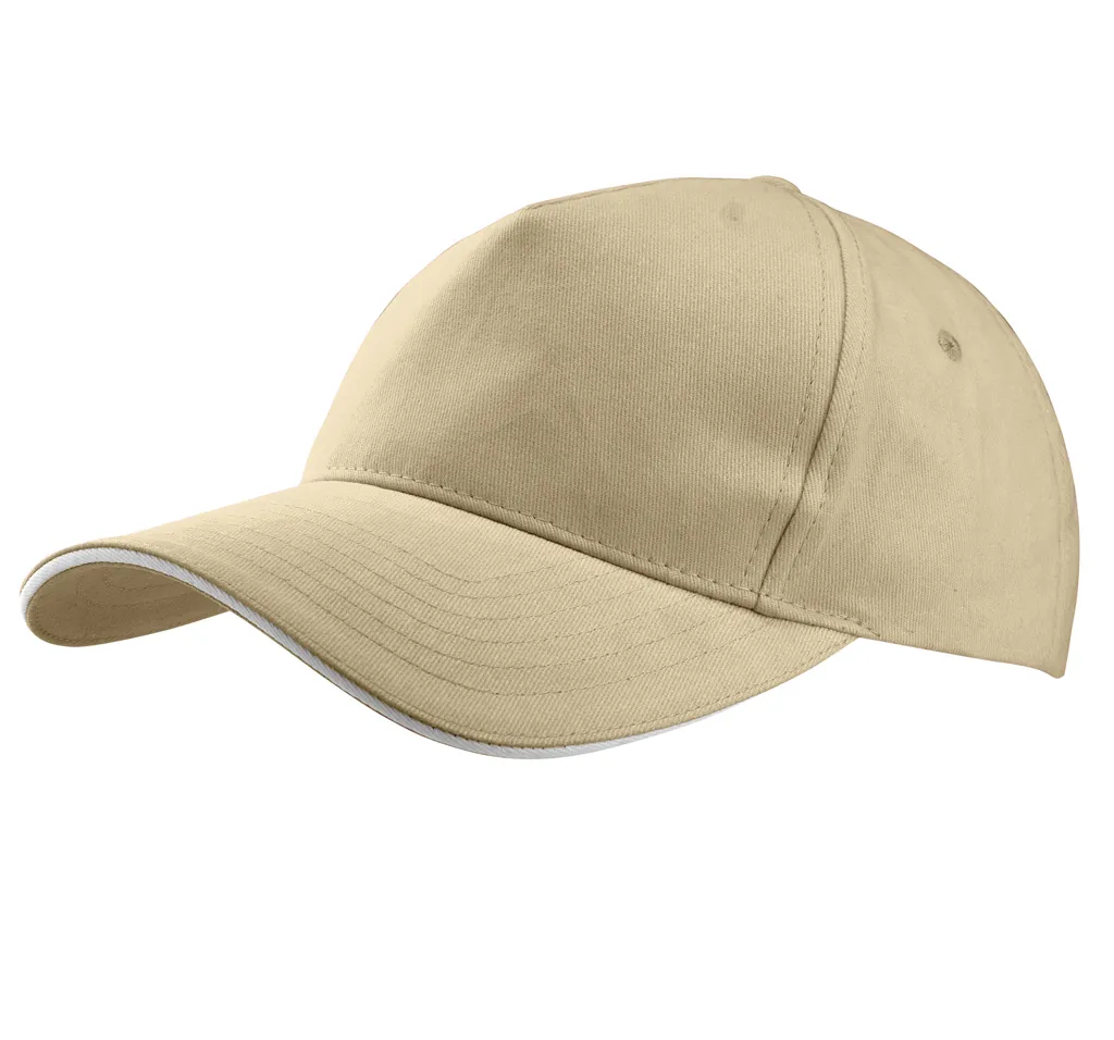 Casquette avec sandwich contrasté - 5 panneaux K-UP