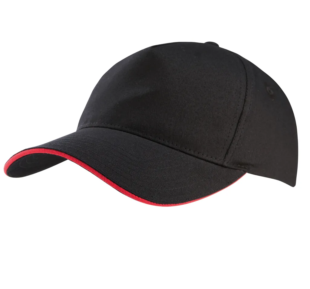 Casquette avec sandwich contrasté - 5 panneaux K-UP