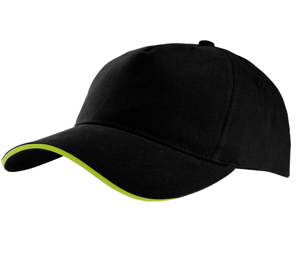 Casquette avec sandwich contrasté - 5 panneaux K-UP