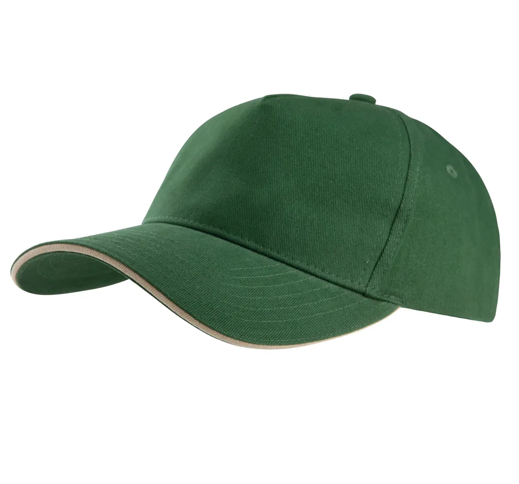 Casquette avec sandwich contrasté - 5 panneaux K-UP