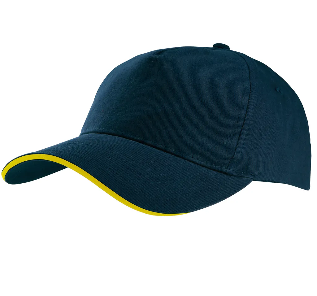 Casquette avec sandwich contrasté - 5 panneaux K-UP