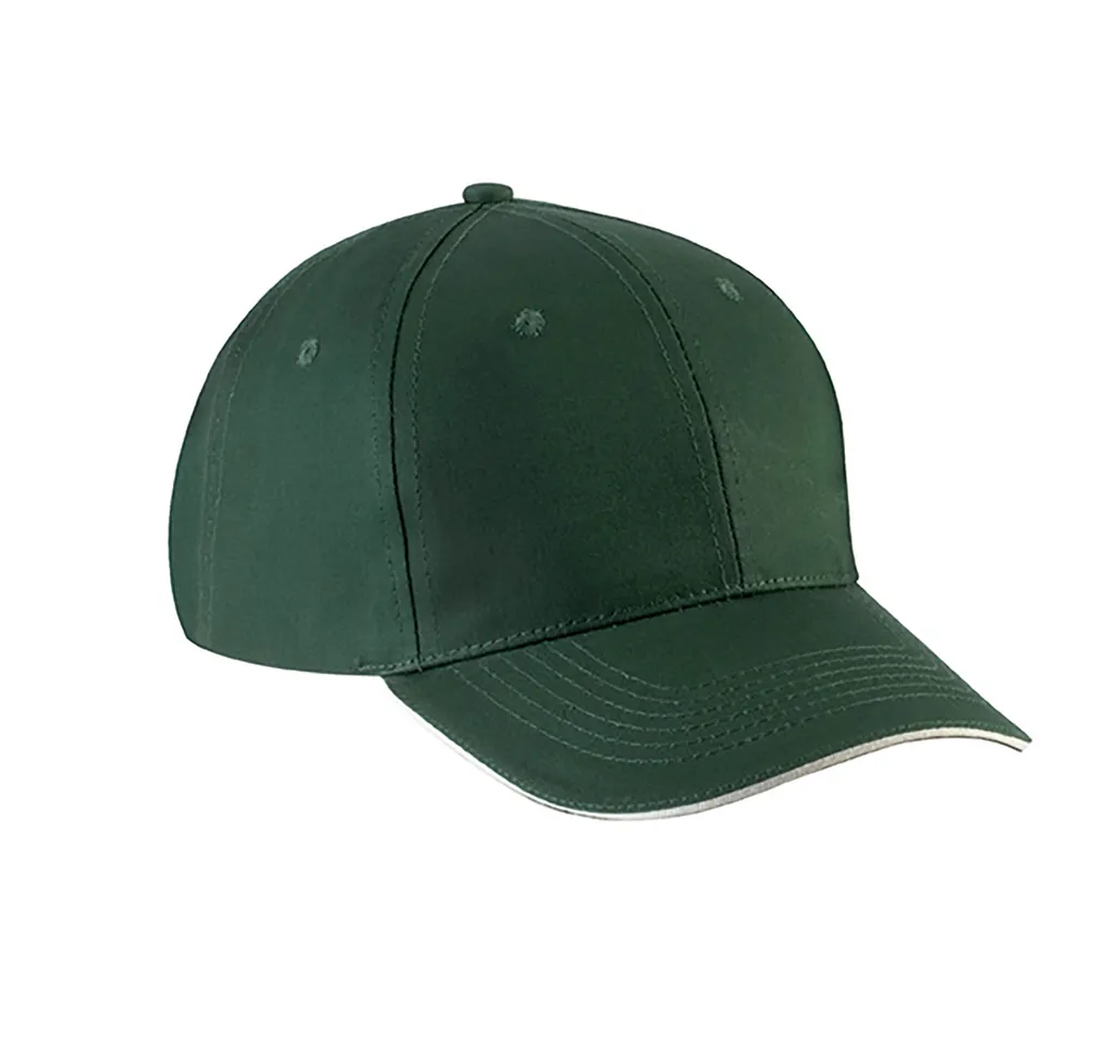 Casquette avec sandwich contrasté - 6 Panneaux-K-UP