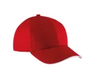 Casquette avec sandwich contrasté - 6 Panneaux-K-UP