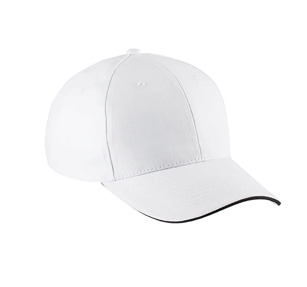 Casquette avec sandwich contrasté - 6 Panneaux-K-UP