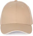Casquette avec sandwich contrasté - 6 panneaux-K-up
