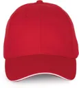 Casquette avec sandwich contrasté - 6 panneaux-K-up