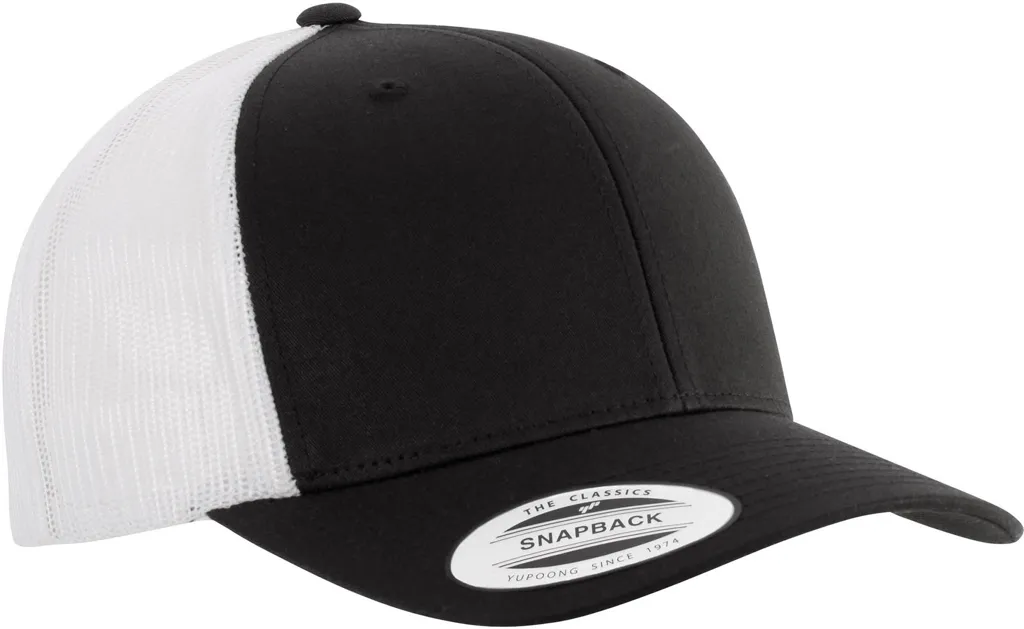 Casquette Trucker modèle rétro - 6 panneaux-K-UP