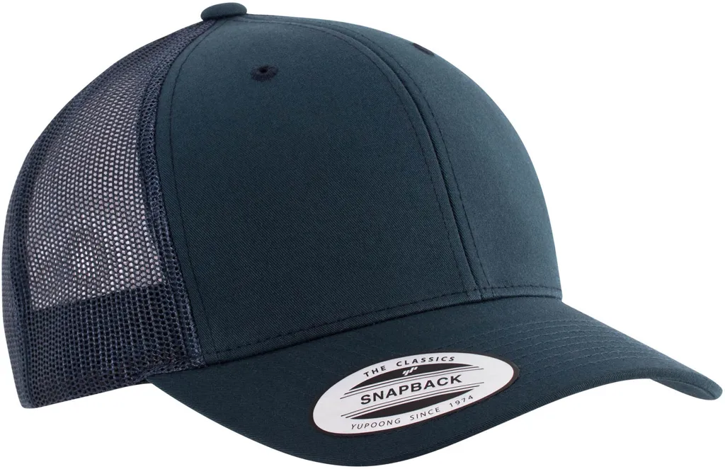 Casquette Trucker modèle rétro - 6 panneaux-K-UP