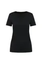 T-shirt Supima® col V manches courtes-KARIBAN