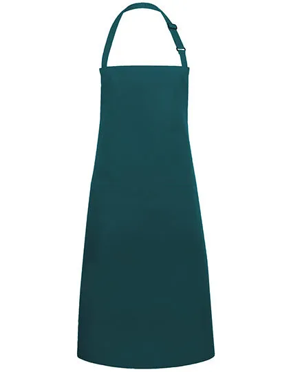 Bib Apron Basic with Pocket and Buckle-KARLOWSKY