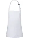 Short Bib Apron Basic with Buckle and Pocket-KARLOWSKY