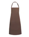 Oversized Bib Apron Basic with Buckle and Pocket-Karlowsky
