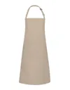 Oversized Bib Apron Basic with Buckle and Pocket-Karlowsky