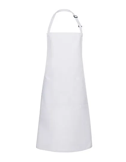 Oversized Bib Apron Basic with Buckle and Pocket-Karlowsky