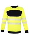 EOS Hi-Vis Workwear Sweatshirt With Printing Area