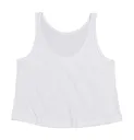 Womens Organic Crop Vest-MANTIS