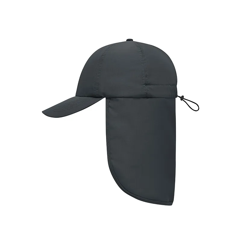 6 Panel Cap With Neck Guard-DAIBER