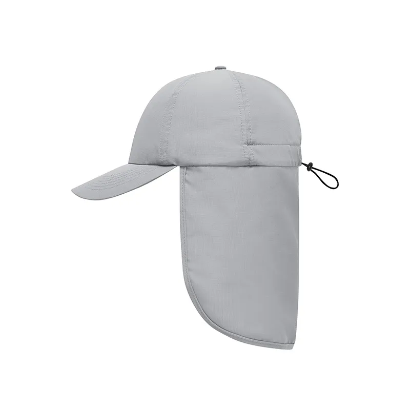 6 Panel Cap With Neck Guard-DAIBER