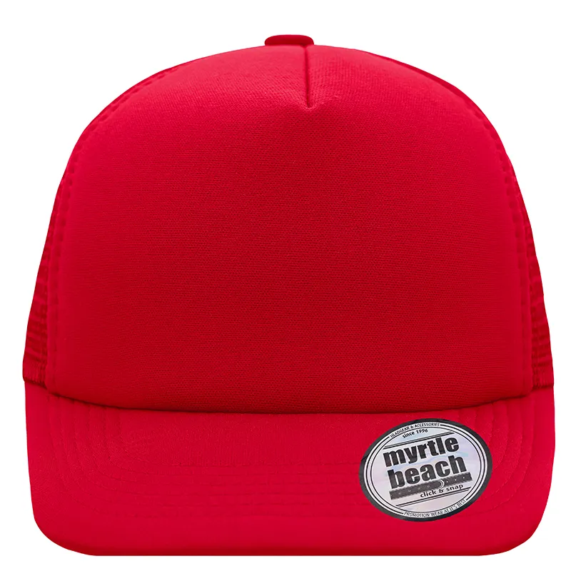 Casquette Filet Visière Plate 5 Panneaux Unisex-DAIBER