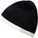 Bonnet Tricot Unisex Maille Large Bord Contrasté-DAIBER