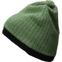 Bonnet Tricot Unisex Maille Large Bord Contrasté-DAIBER