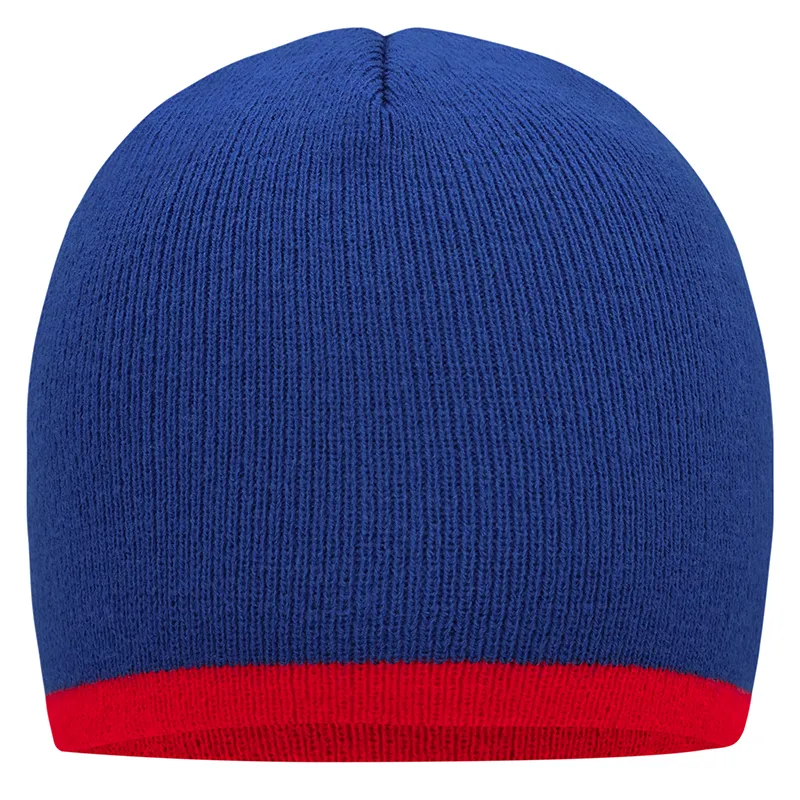 Bonnet Tricot Unisex Bicolore-DAIBER