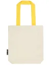 Twill Bag With Contrast Handles-NEUTRAL