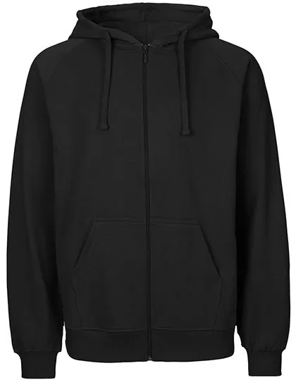 Unisex Tiger Cotton Hoodie With Zip-NEUTRAL