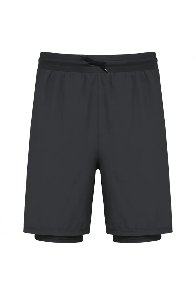 Short écoresponsable 2 en 1 avec sous short intégré homme