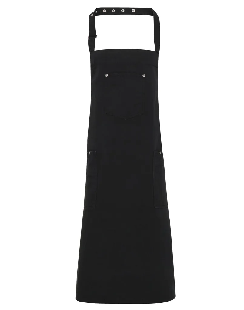 Tablier bavette en coton Chino-PREMIER