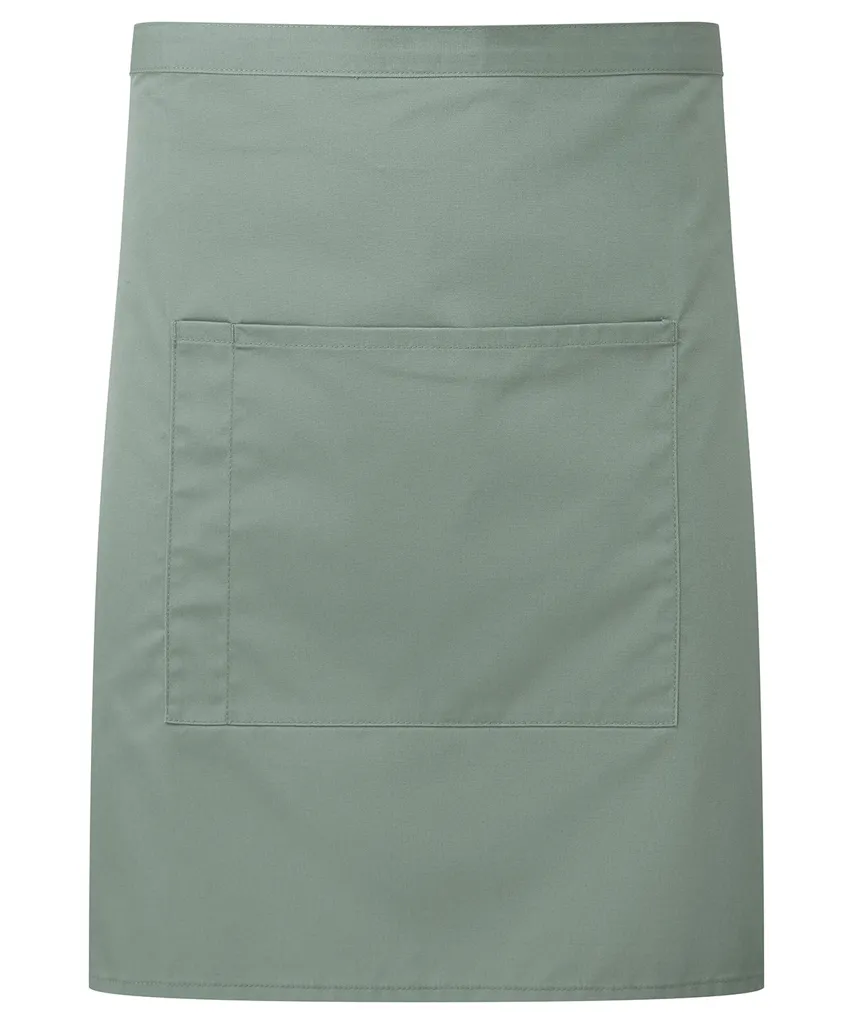 Colours Mid Length Apron with Pocket-Premier