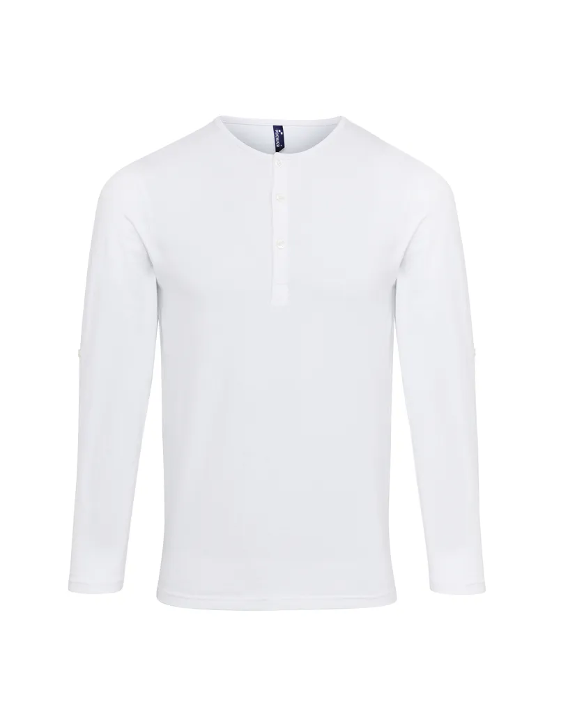 T-shirt Homme manches retroussables Long John-PREMIER