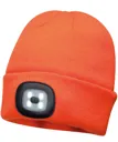 Lampe frontale LED rechargeable USB Beanie
