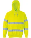 Sweatshirt Haute Visibilité à capuche