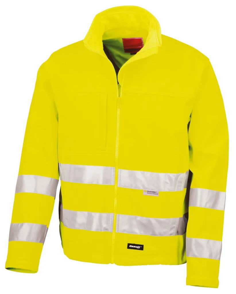 Veste Softshell sécurité Hi-Viz 345 RESULT