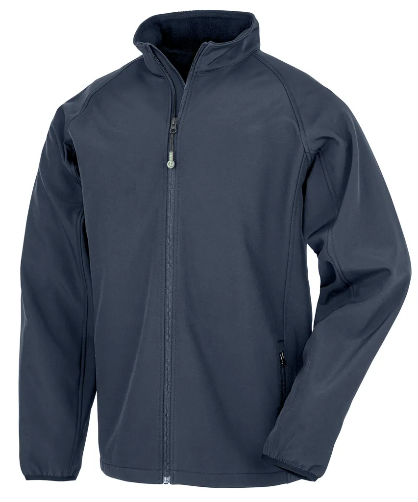 Recycled 2-Layer Printable Junior Softshell Jacket-Result